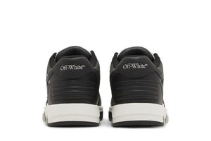OFF-WHITE Out Of Office OOO Low Tops Black White