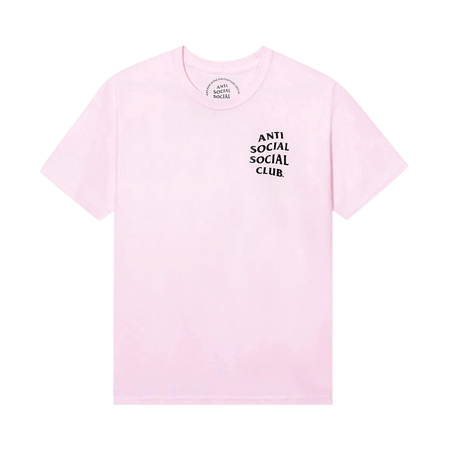 Anti Social Social Club Mind Games T-Shirt Pink