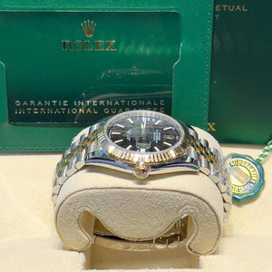 Rolex | Datejust | 126333 | Gold/Steel | 41mm mm | Gold/Steel | Black | Automatic