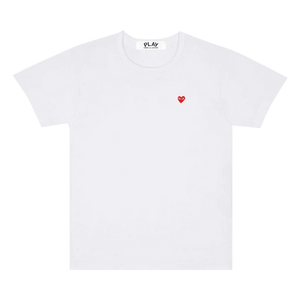 Comme des Garçons PLAY Heart Logo T-Shirt White