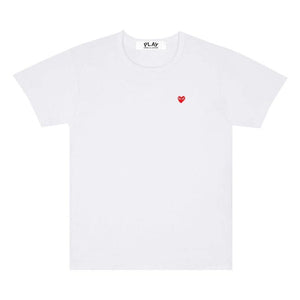 Comme des Garçons PLAY Heart Logo T-Shirt White