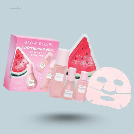GLOW RECIPE Watermelon Glow Dewy Skin Routine Set
