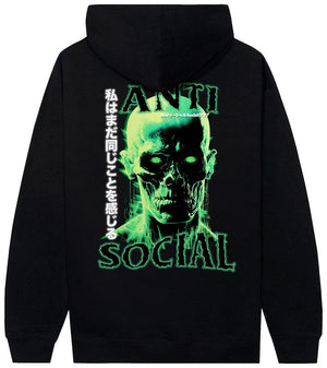 Anti Social Social Club Cannibal Hoodie Black