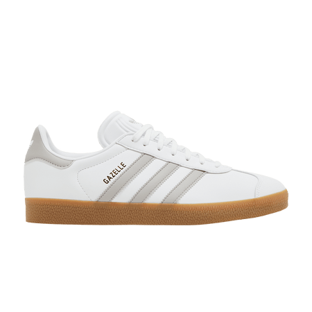 Adidas Gazelle White Grey Gum