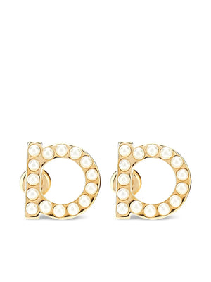 embellished Gancio earrings