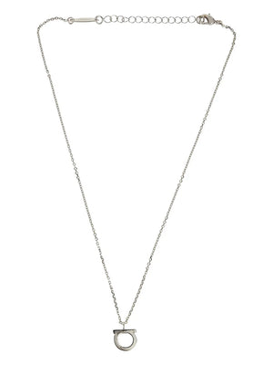 Gancio crystal-embellished necklace