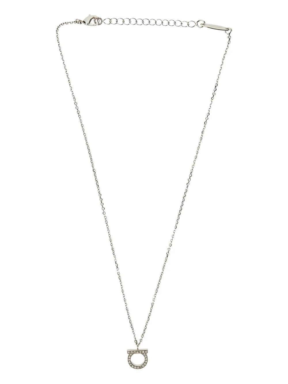 Gancio crystal-embellished necklace