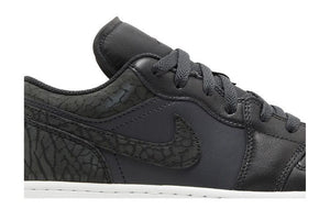 Air Jordan 1 Low SE GS Black Elephant