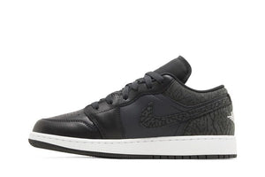 Air Jordan 1 Low SE GS Black Elephant
