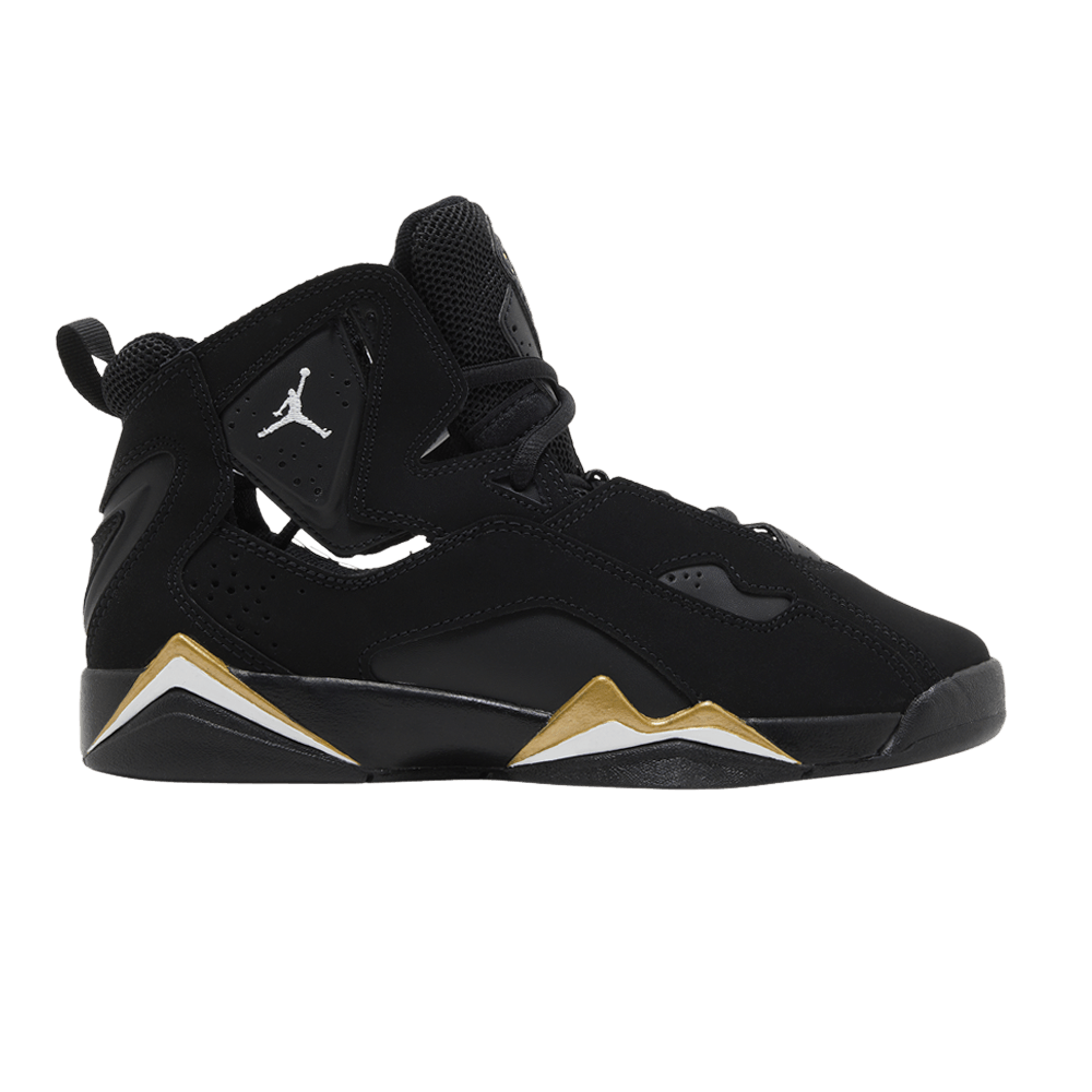 Jordan True Flight GS Black Metallic Gold 2023