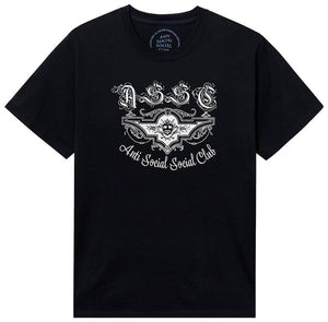 Anti Social Social Club x 2 Tone Feast Or Famine T-Shirt Black