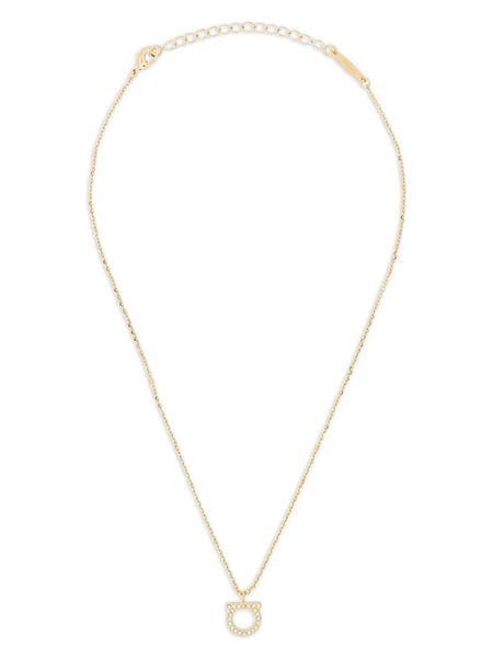 Gancini crystals necklace