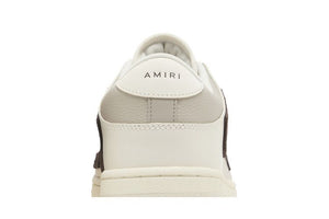 Amiri Skel Top Low White Brown