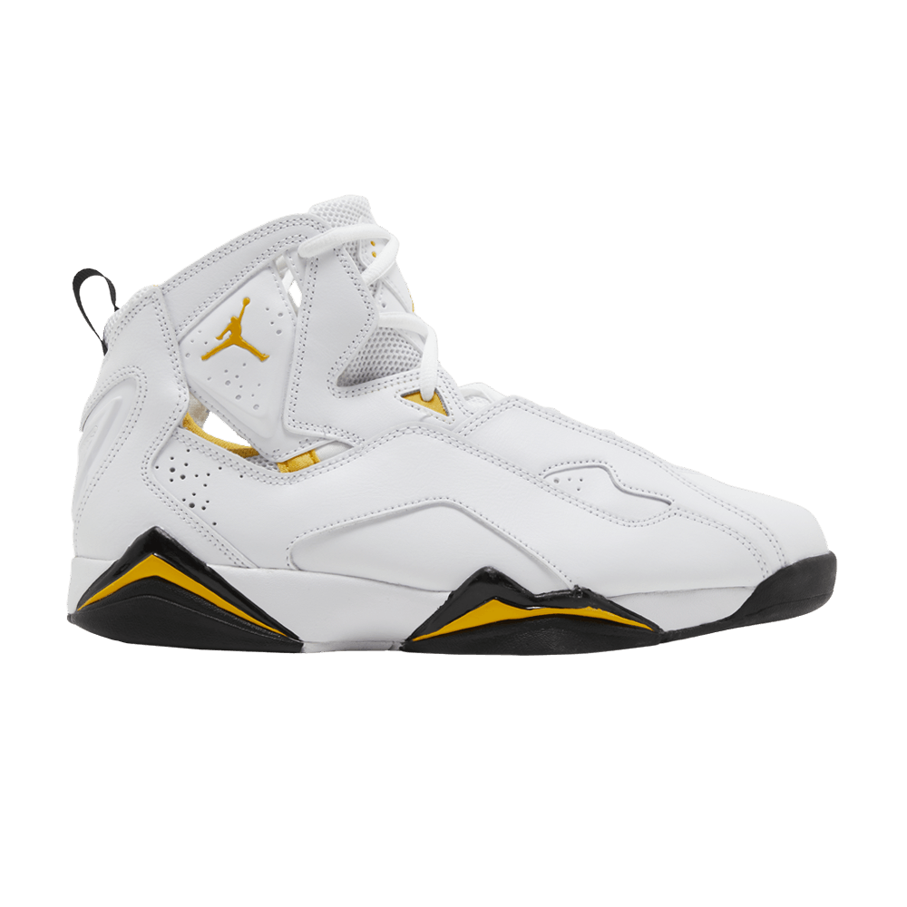 Air Jordan True Flight White Yellow Ochre