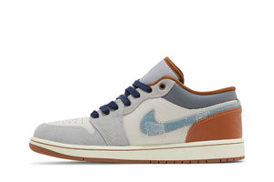 Air Jordan 1 Low Blue Swoosh