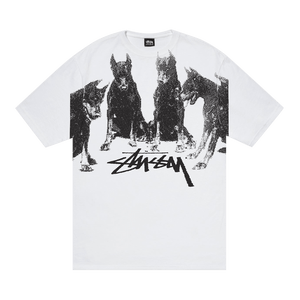 Stussy Dobermans T-Shirt White
