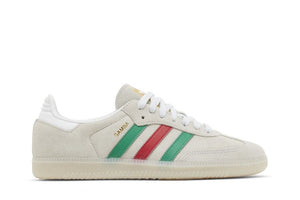 Adidas Samba OG Crystal White Green Scarlet