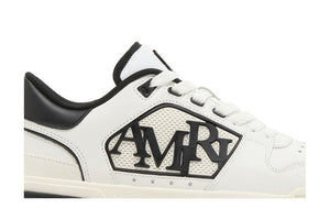 Amiri Classic Low Logo - White Black