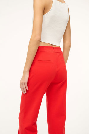 KNACK PANT RED ROSE