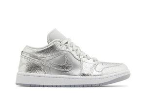Wmns Air Jordan 1 Low SE 'Metallic Silver'