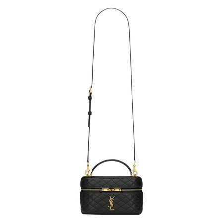 Saint Laurent Mini Gaby Vanity Bag Noir