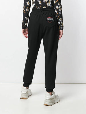 heart print sweatpants