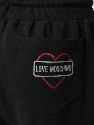 heart print sweatpants