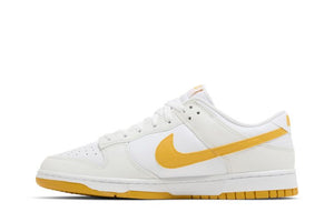 Dunk Low White University Gold