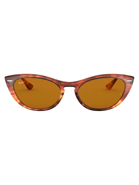 cat-eye shaped sunglasses