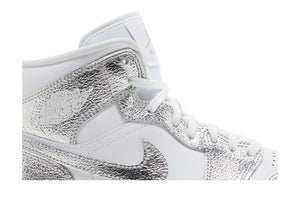 Air Jordan 1 Mid SE Metallic Silver