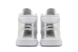 Air Jordan 1 Mid SE Metallic Silver