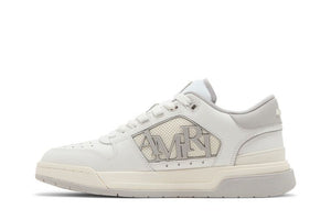 Amiri Classic Low Logo - White Grey
