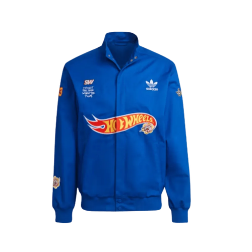 adidas x Sean Wotherspoon x Hot Wheels Race Jacket Blue/Power Blue