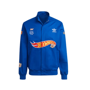 adidas x Sean Wotherspoon x Hot Wheels Race Jacket Blue/Power Blue