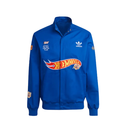 adidas x Sean Wotherspoon x Hot Wheels Race Jacket Blue/Power Blue