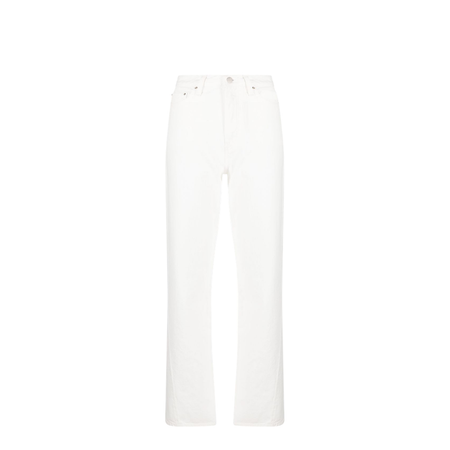 Tweed-cim Denim Full Length Pants