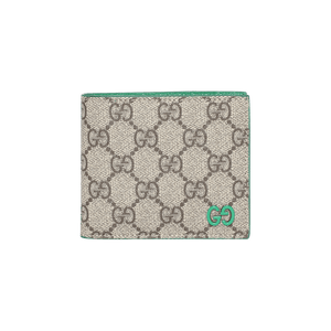 Gucci Monogram Bifold Wallet Beige/Ebony/Shamar