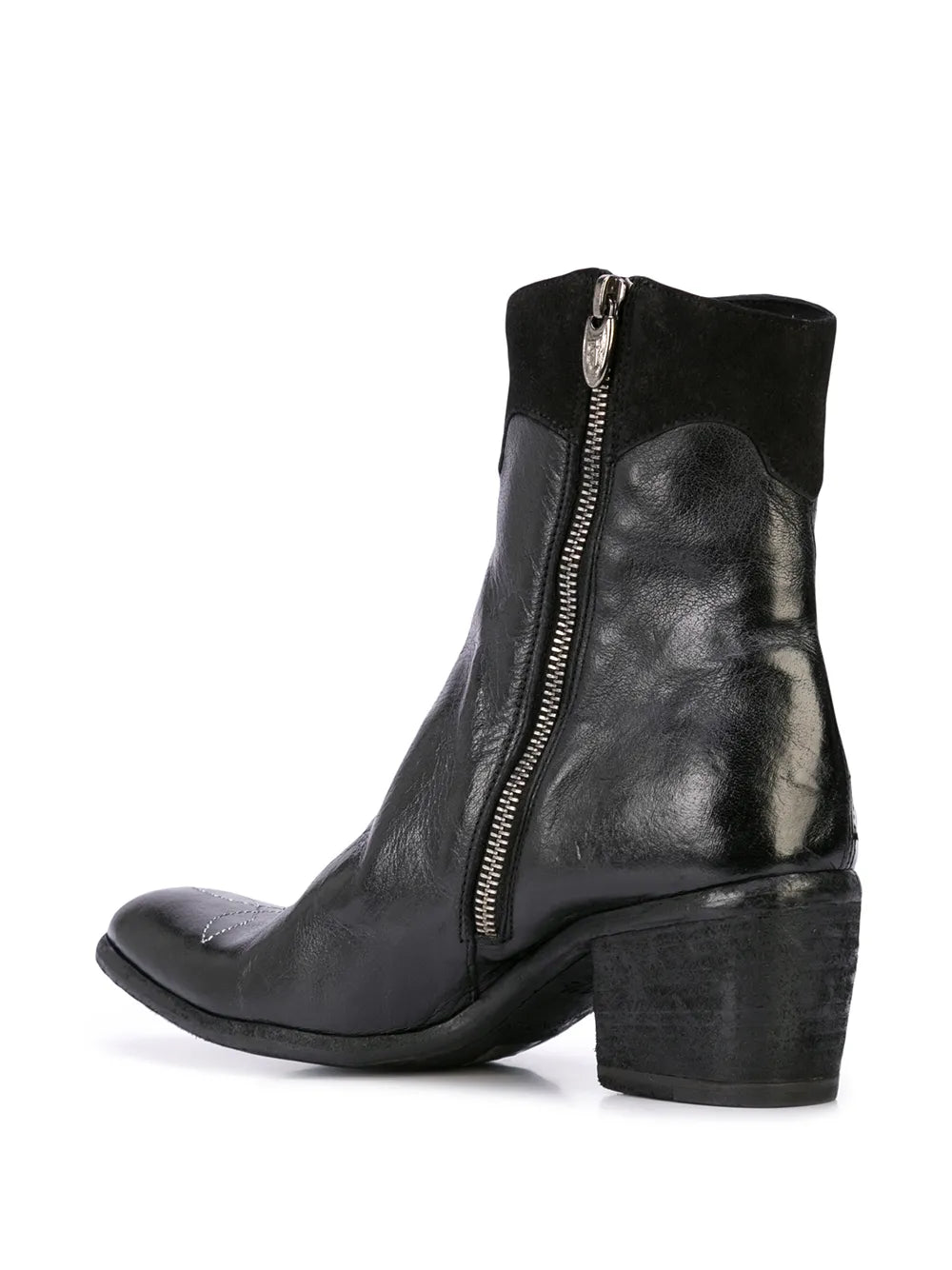 star-detail cowboy boots
