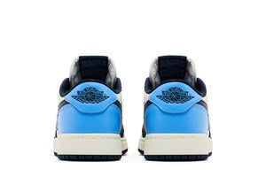 Air Jordan 1 Retro Low OG GS Obsidian UNC