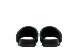 Gucci Padded Web Slide Green Red Web (Women's)