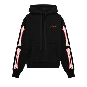 Amiri Bones Hoodie Black