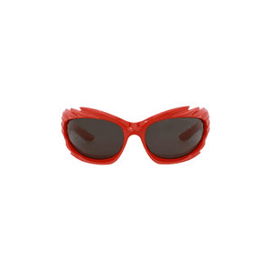 Balenciaga Wrap Around Sunglasses Red/Grey