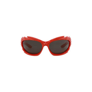 Balenciaga Wrap Around Sunglasses Red/Grey