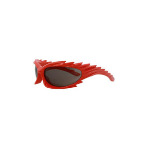 Balenciaga Wrap Around Sunglasses Red/Grey