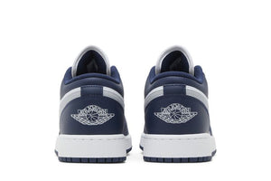 Air Jordan 1 Low GS Midnight Navy Wolf Grey