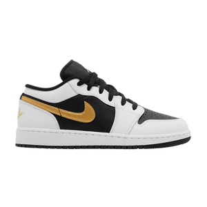 Air Jordan 1 Low GS Gold Swoosh