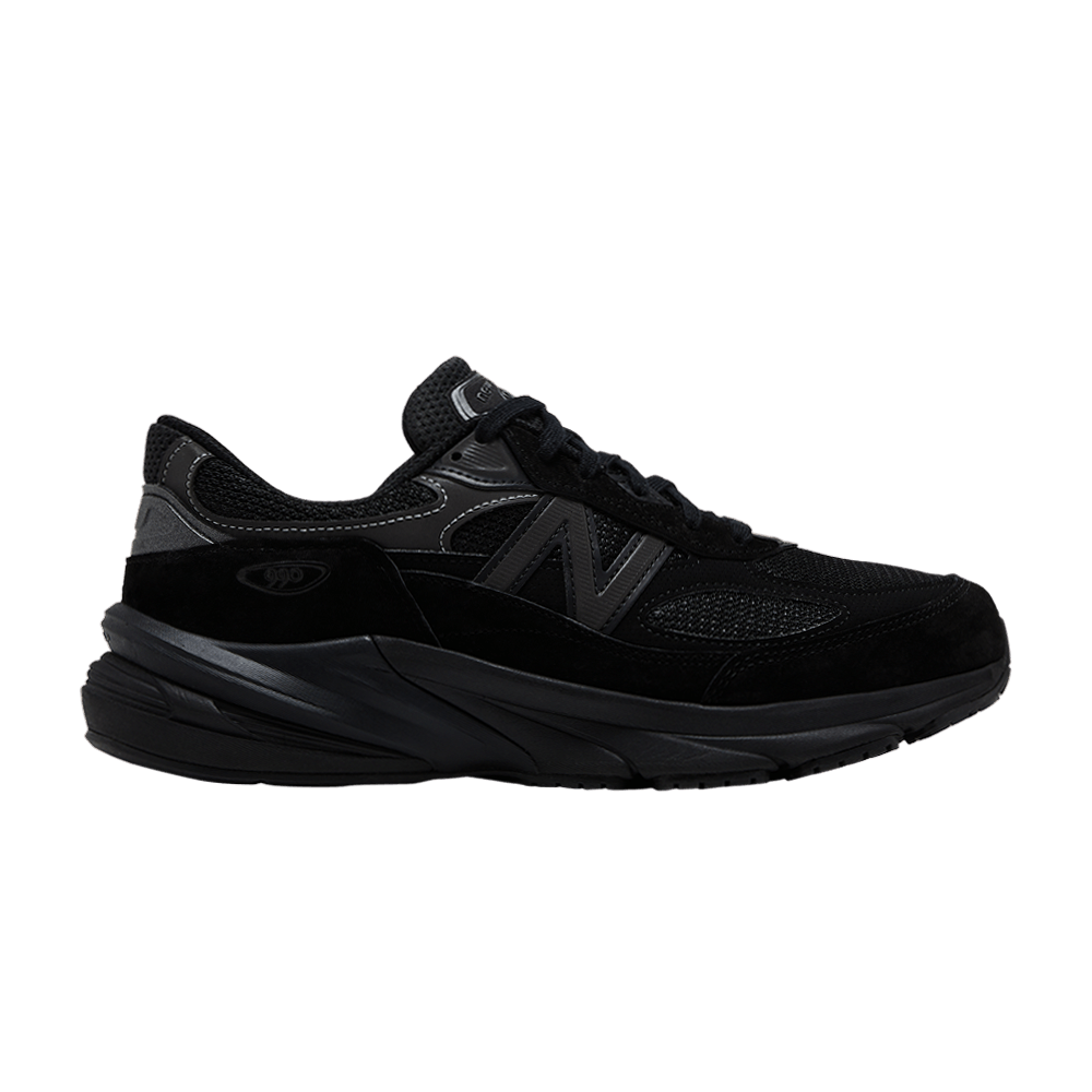 New Balance 990v6 Made in USA 2E Wide Triple Black
