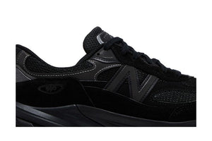 New Balance 990v6 Made in USA 2E Wide Triple Black