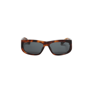 Jacquemus Pilota Sunglasses Tortoise Shell/Matte Black/Grey