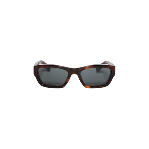 Jacquemus Meridiano Sunglasses Tortoise Shell/Matte Black/Grey